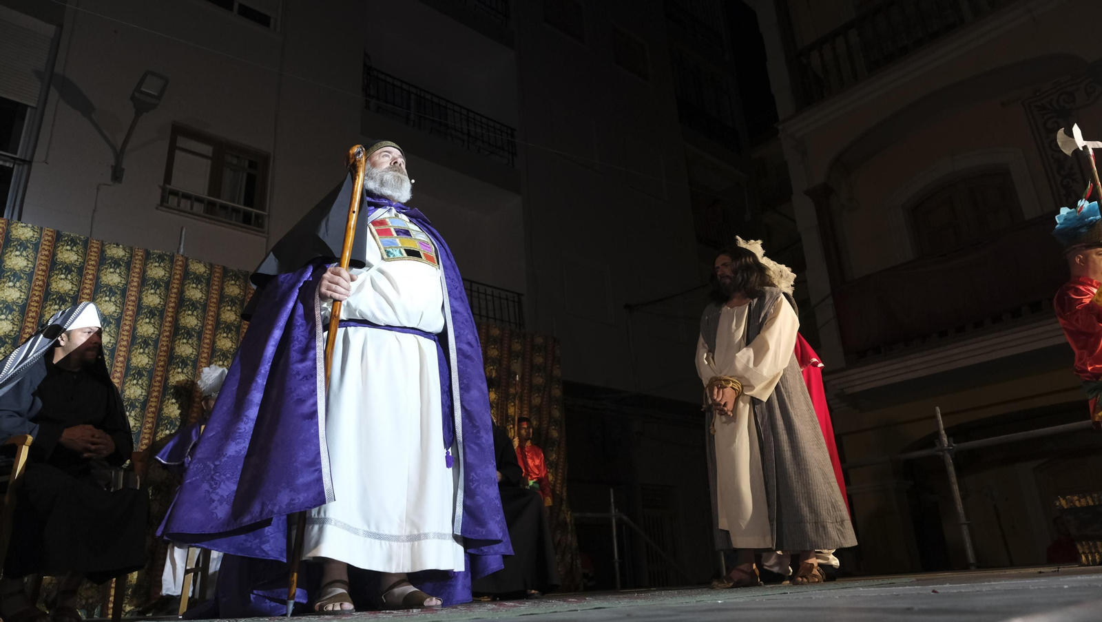 Imágenes de la Pasión Viviente en la Semana Santa de Gádor 2023