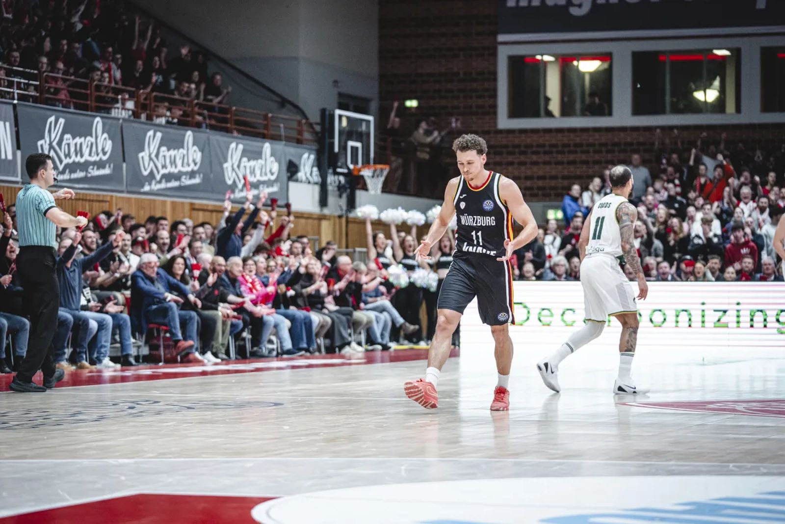 El Wurzburg-Unicaja, en fotos