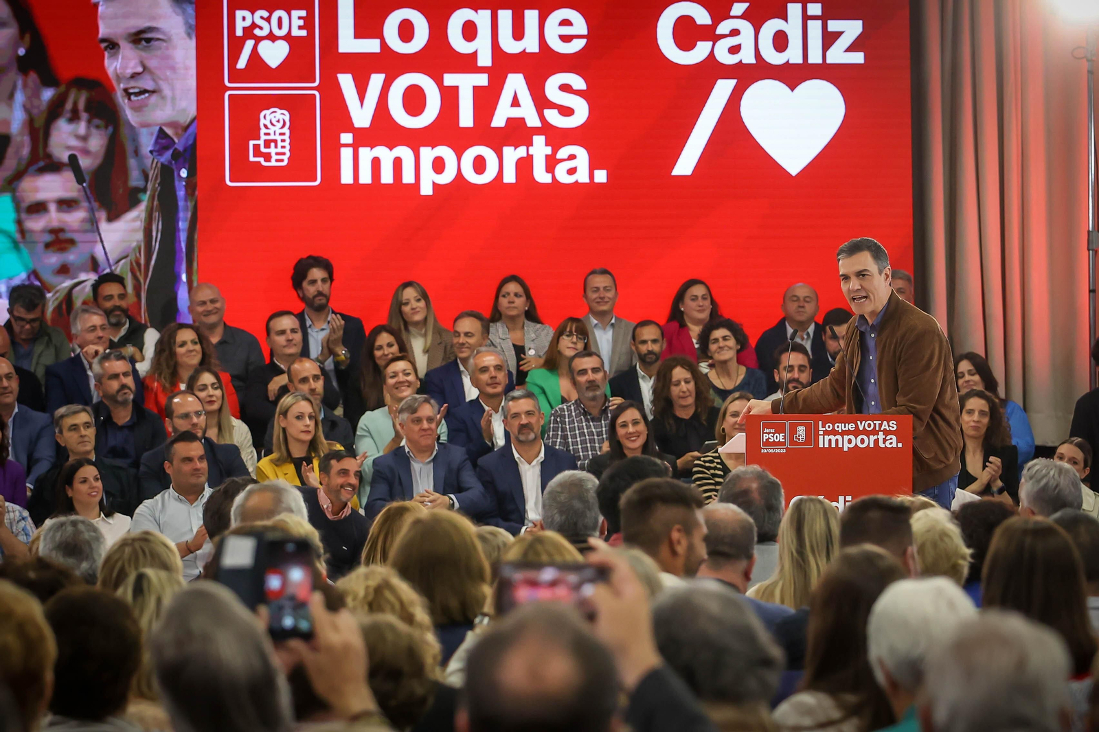Pedro Sánchez en Jerez
