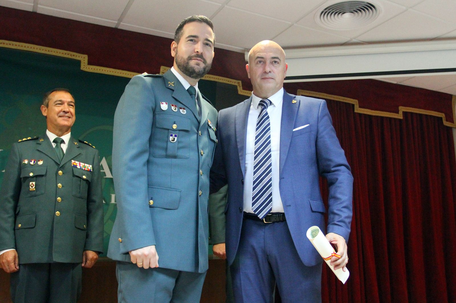 Imágenes del acto de celebración del 173 aniversario de la fundación de la Guardia Civil.