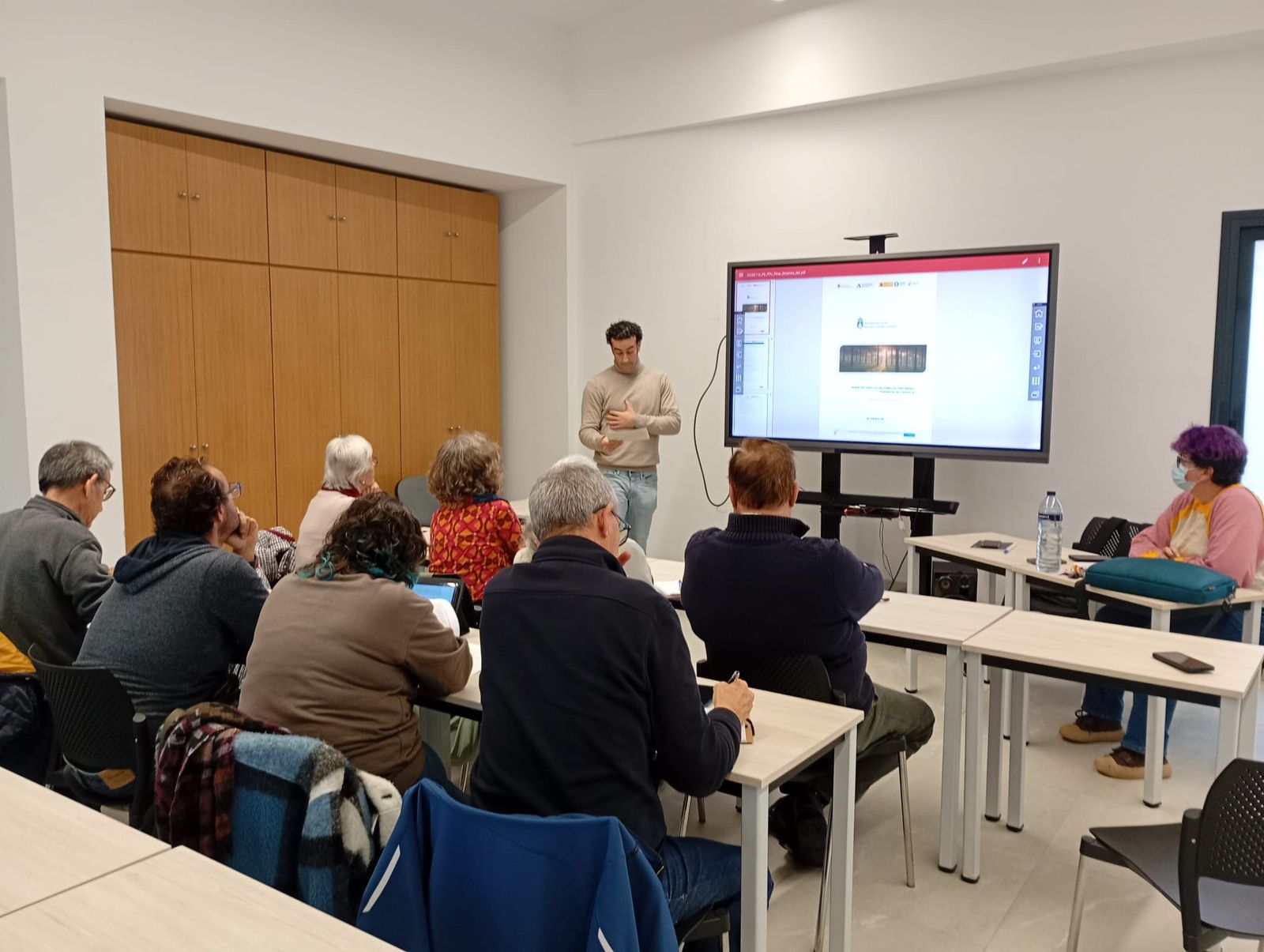 Primera reunión con Ecologistas en Acción para debatir el Plan de Gestión del Parque Periurbano del Pinar de la Dinamita.