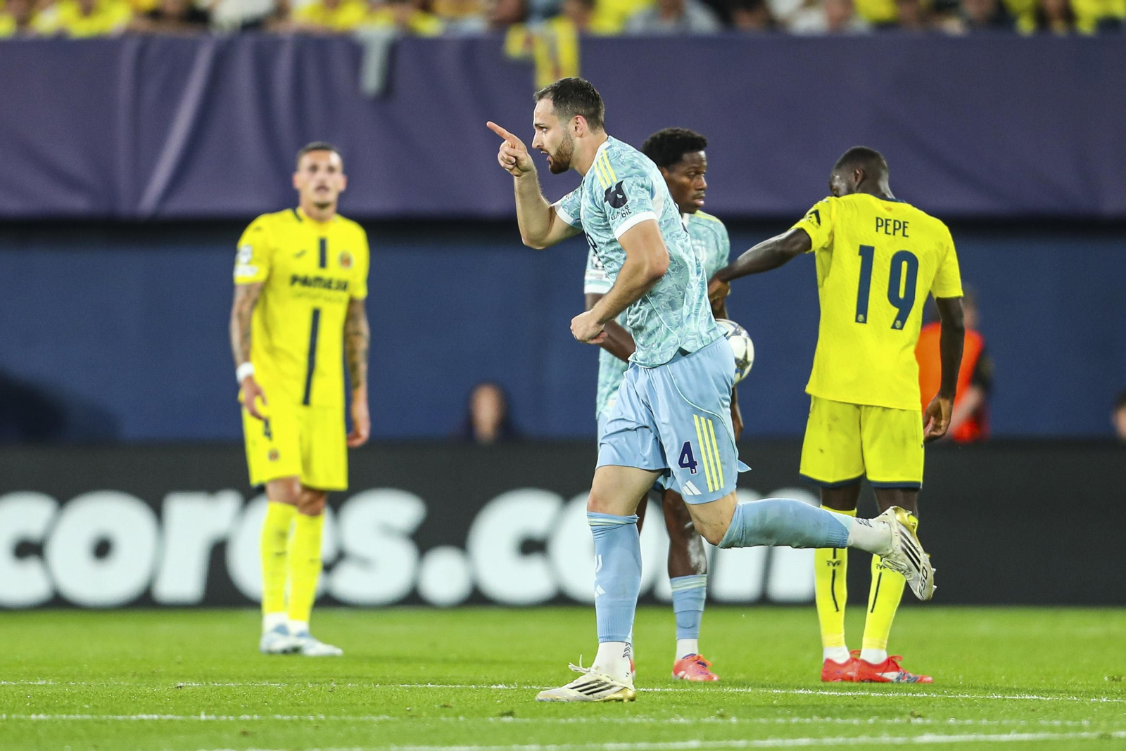 Las fotos del Villarreal-Juventus