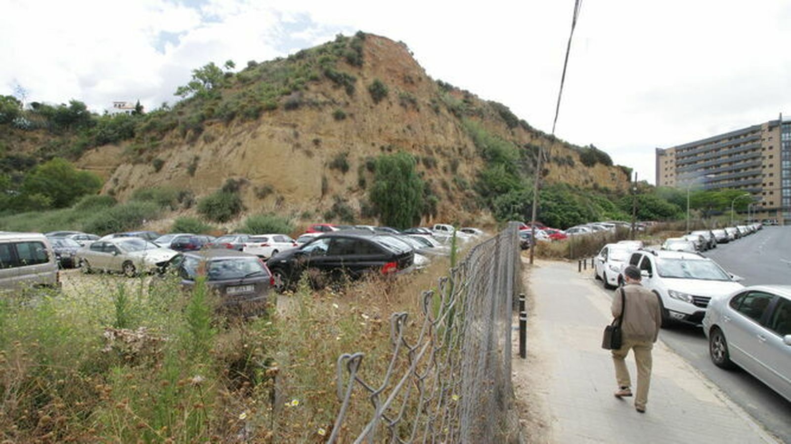 Uno de los cabezos en la capital onubense.