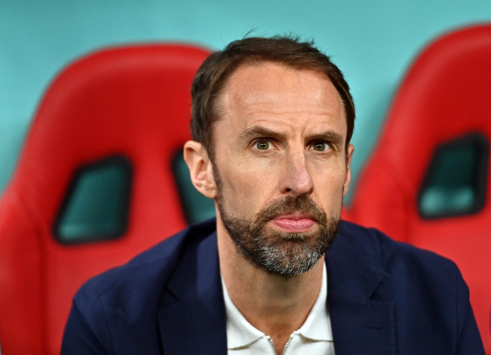 Gareth Southgate, durante el partido de Inglaterra con Estados Unidos.