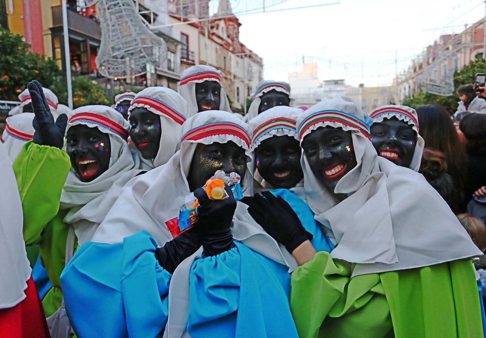 El cortejo del Heraldo, en imágenes