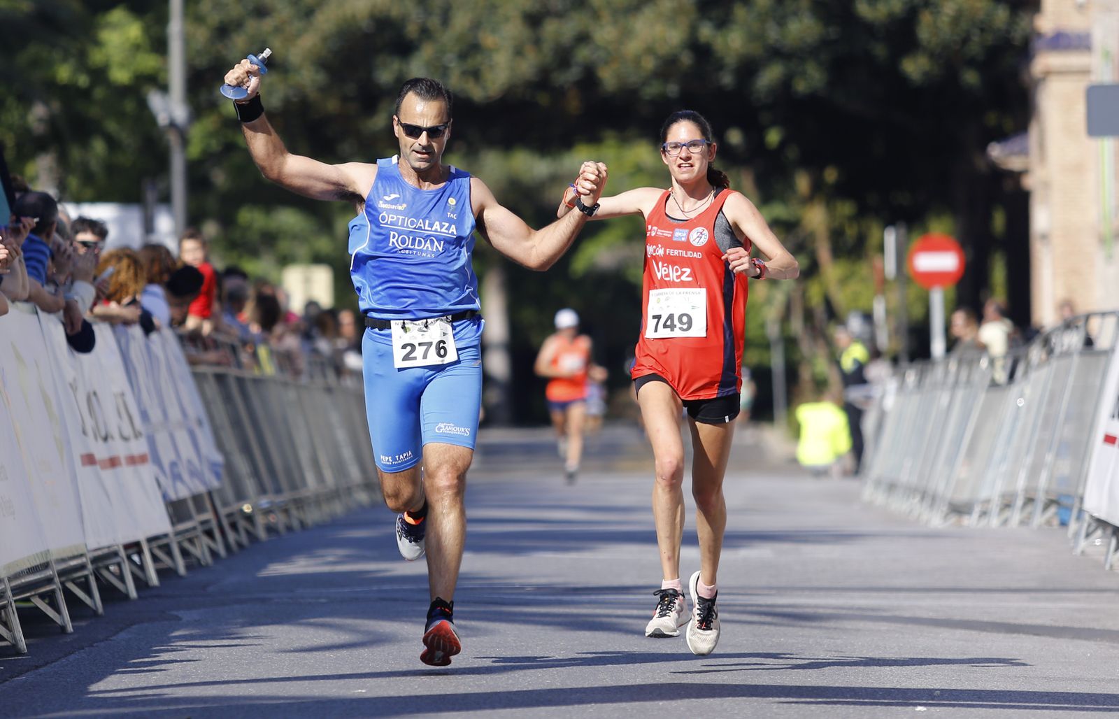 Las mejores fotografías de la Carrera de la Prensa de Málaga de 2019