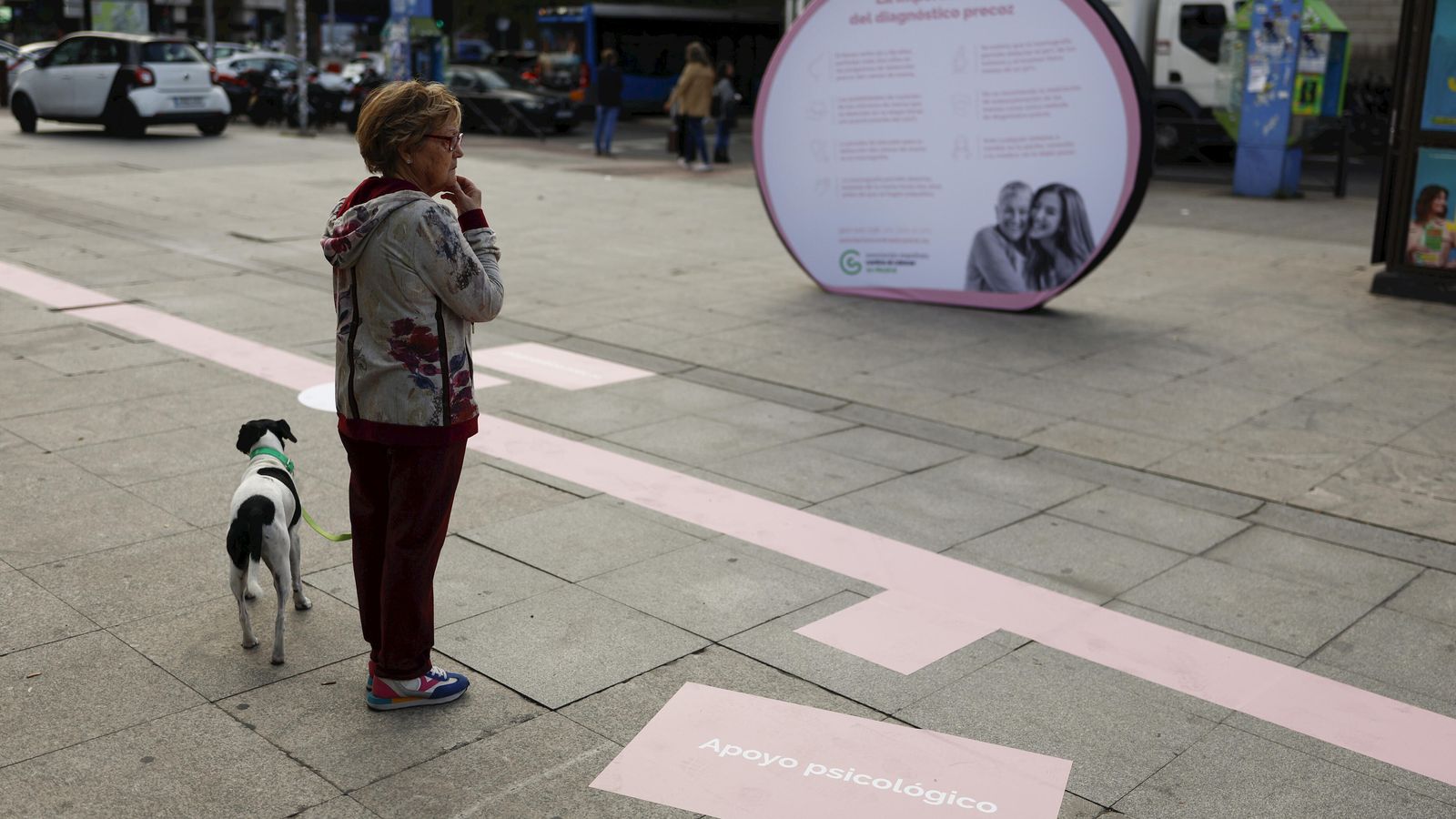 Actos del Día Mundial Contra el Cáncer  de  Mama en Madrid
