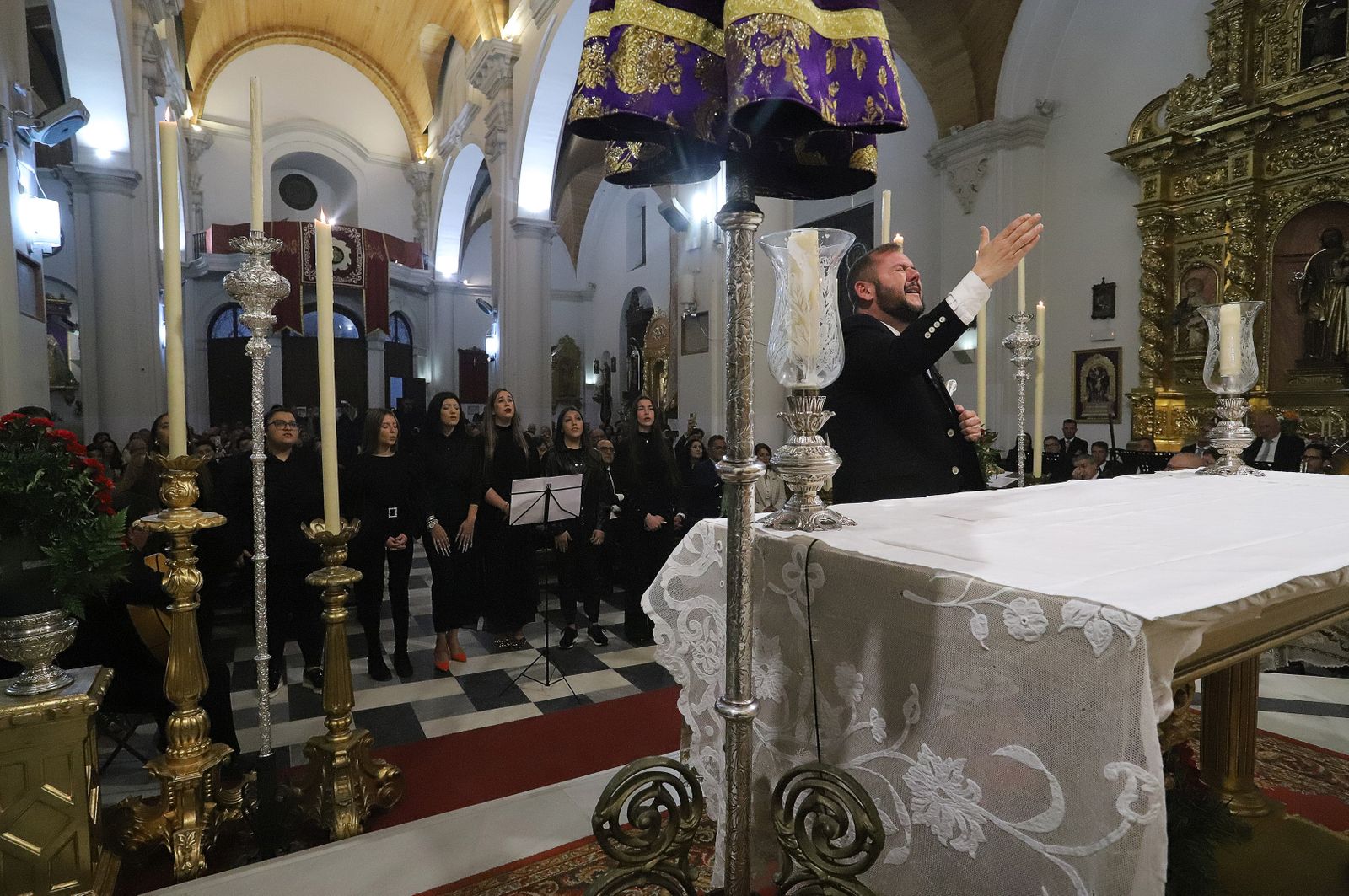 Imágenes de la XXIX Exaltación a la Saeta de Huelva