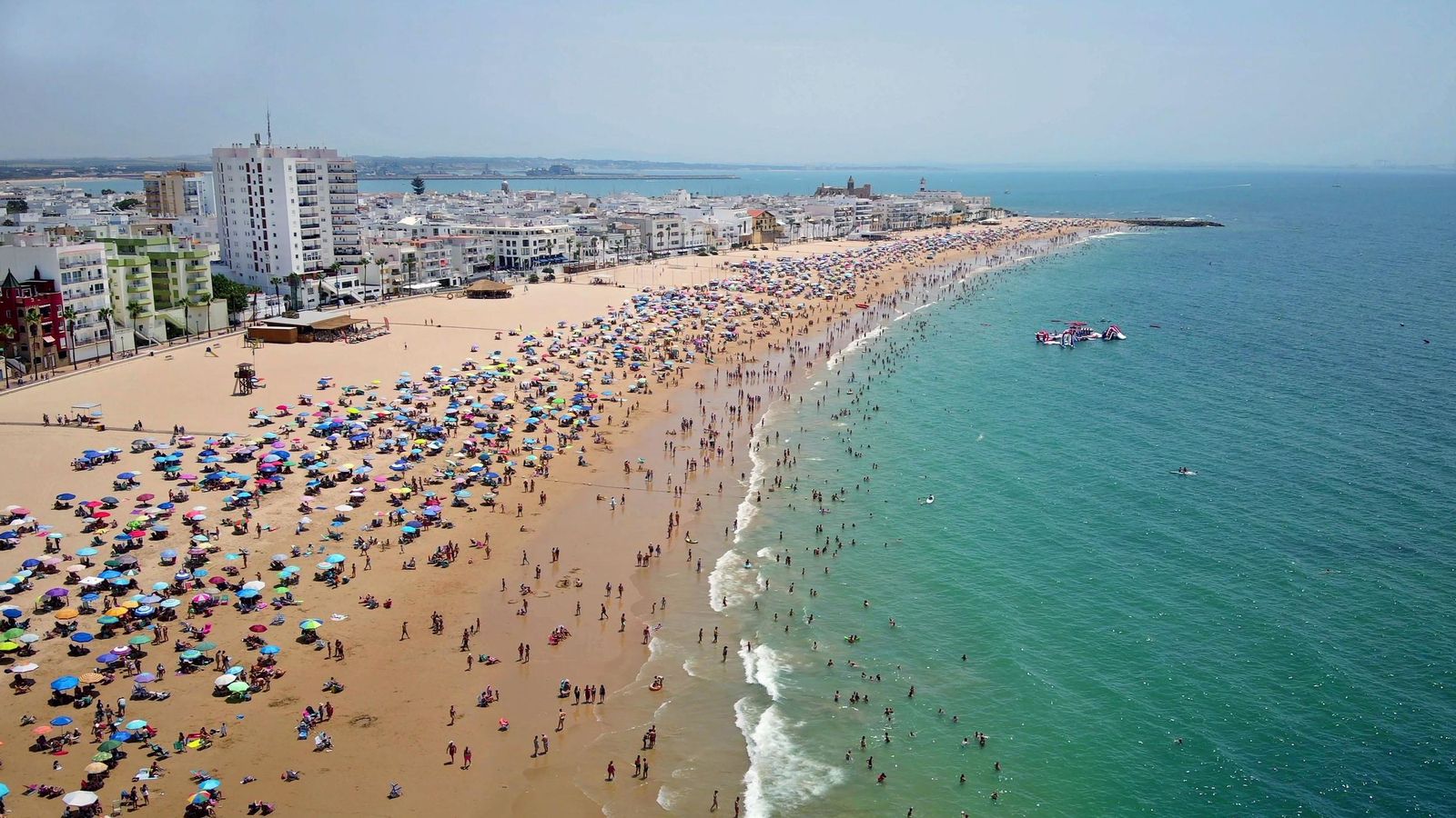 Fotografía de la playa de La Costilla.