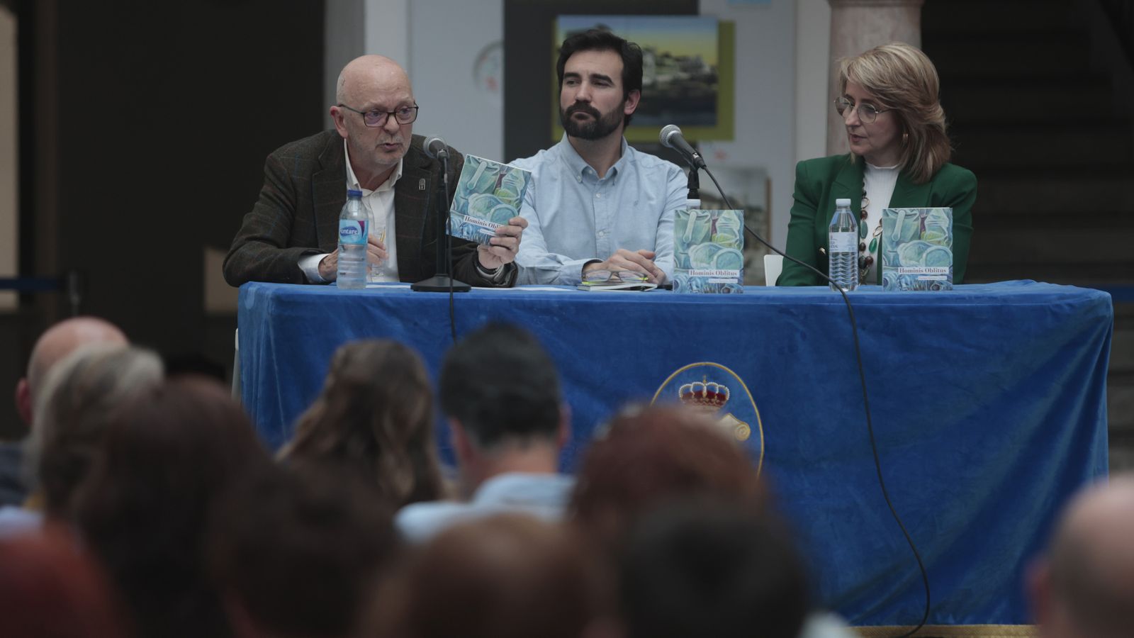 Inauguración de la exposición "Pasen y Lean" y presentación del libro Hominis Oblitus de Enrique Martínez