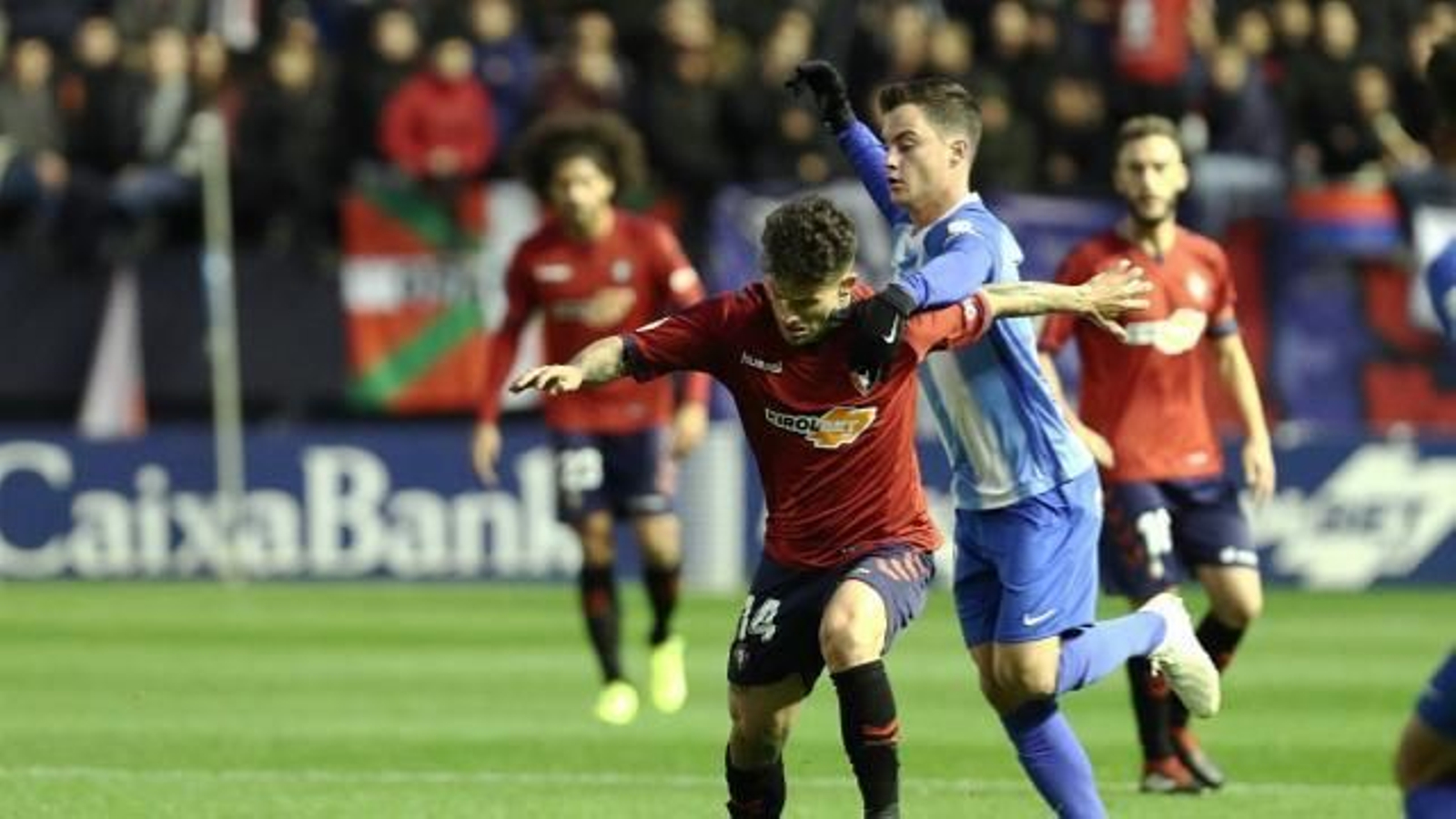 Las imágenes del Osasuna-Málaga