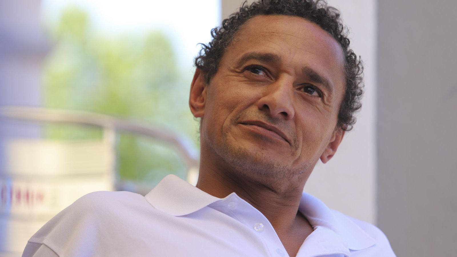 Darío Silva, durante la entrevista.