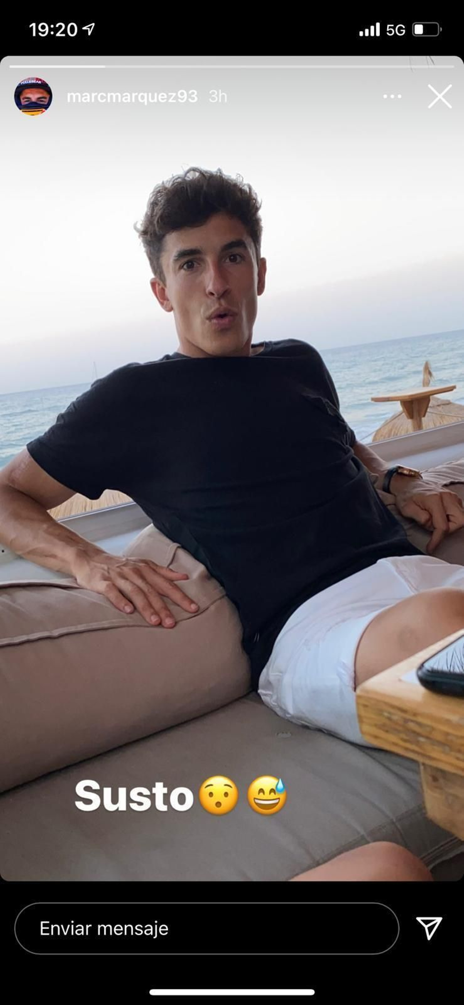 Marc Márquez en Mojácar