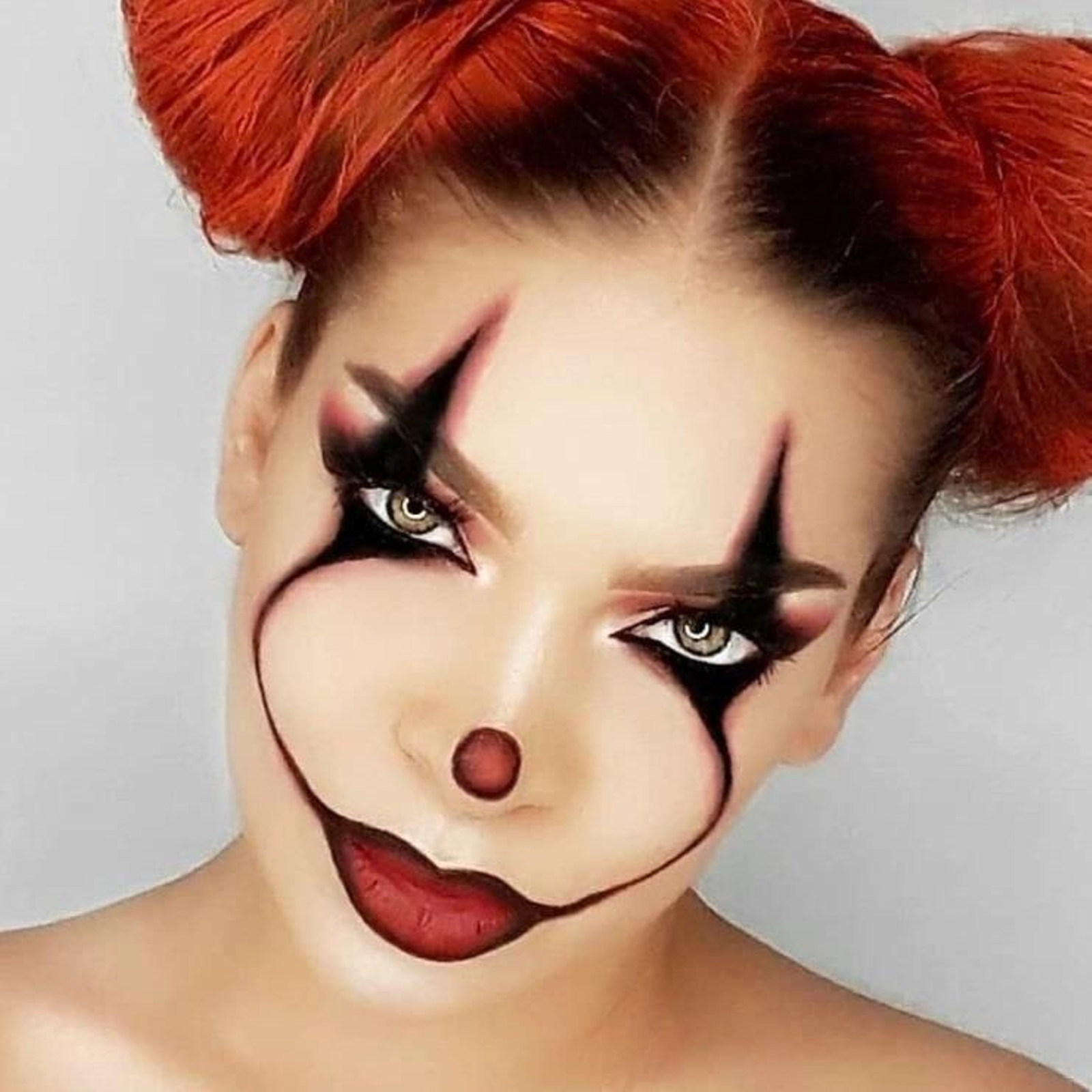 Maquillaje de Halloween fácil de hacer.