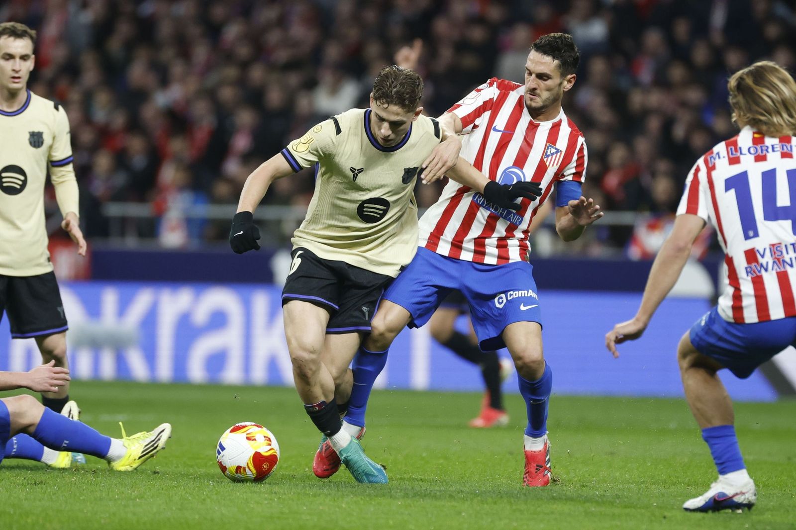 Las fotos del Atlético de Madrid-Barcelona