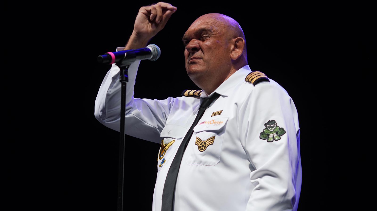 Espectáculo del Comandante Lara en Tío Pepe Festival