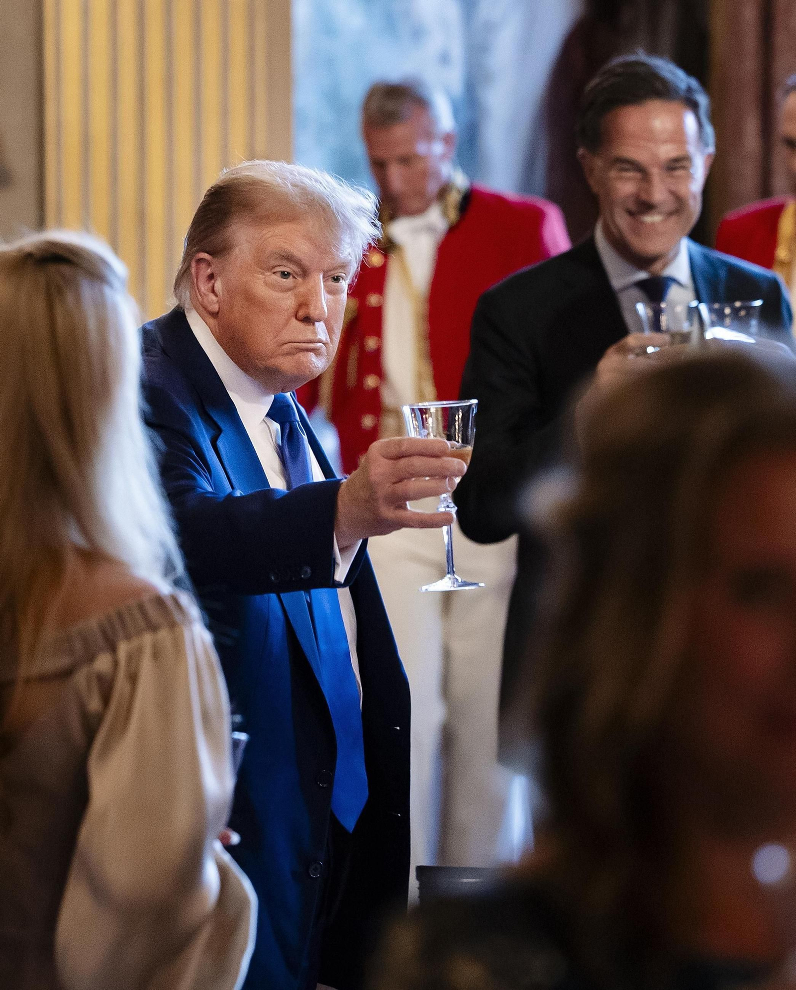 Las fotos de la cena inaugural de la cumbre de la OTAN en La Haya