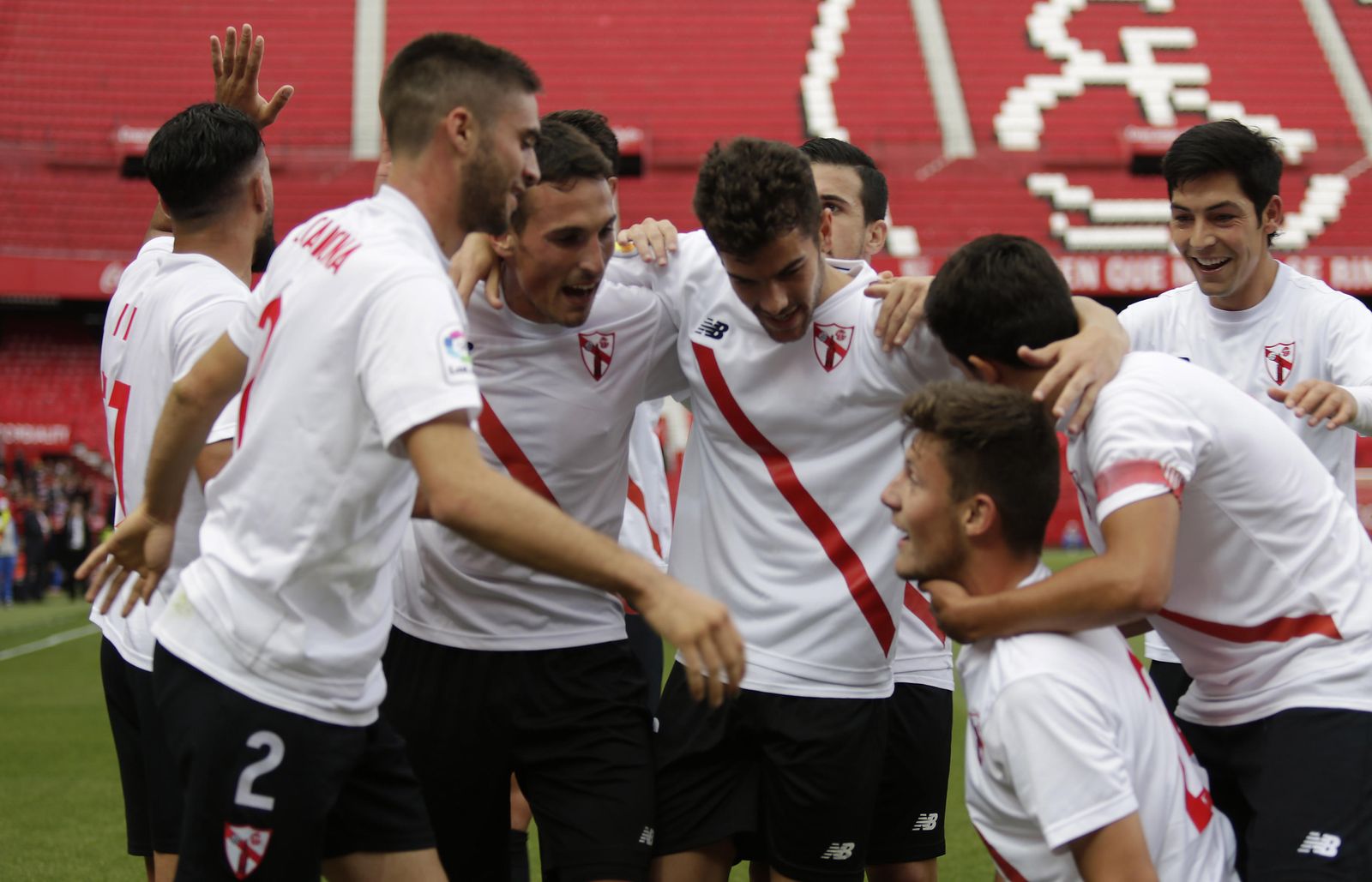 Las imágenes del Sevilla Atlético-Getafe