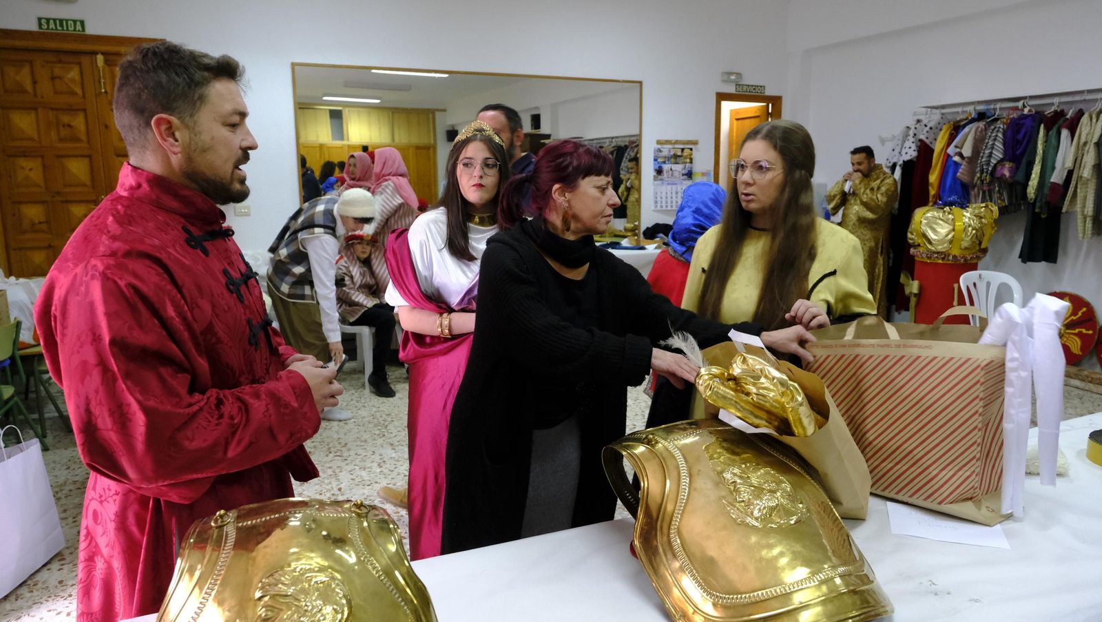 El Auto de los Reyes Magos de Los Gallardos, en imágenes