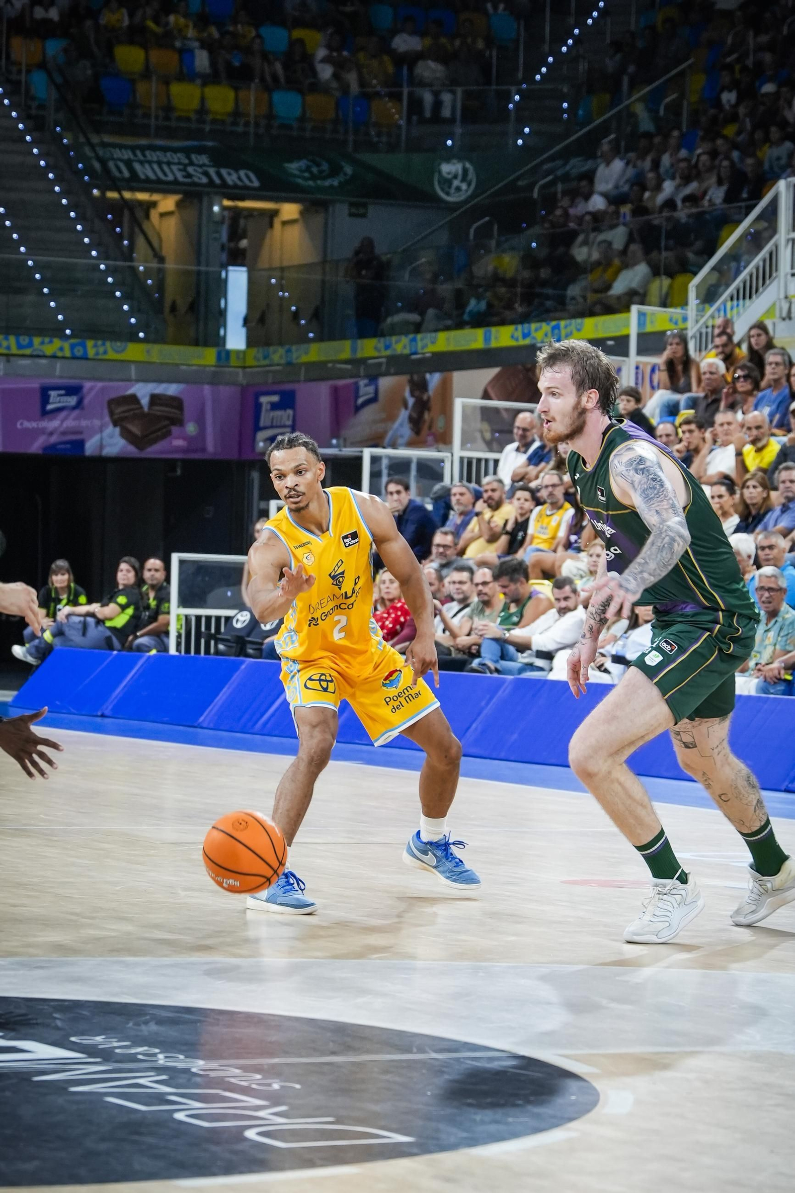 El Gran Canaria-Unicaja, en fotos