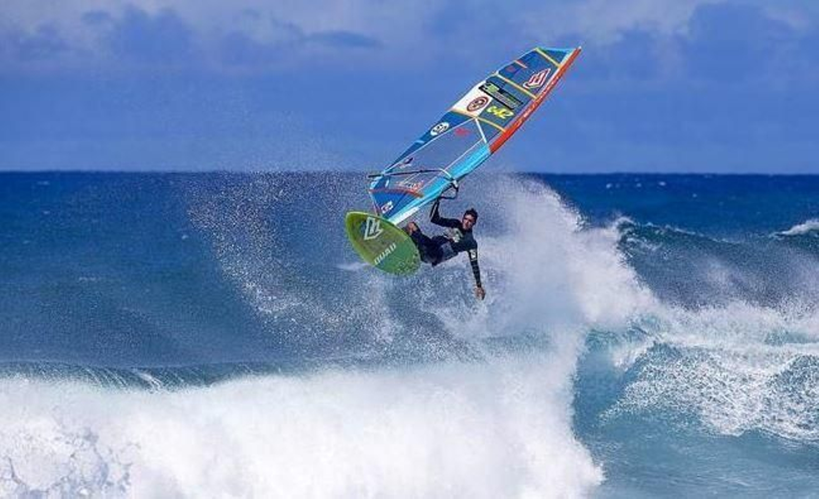 Víctor Fernández, en acción.