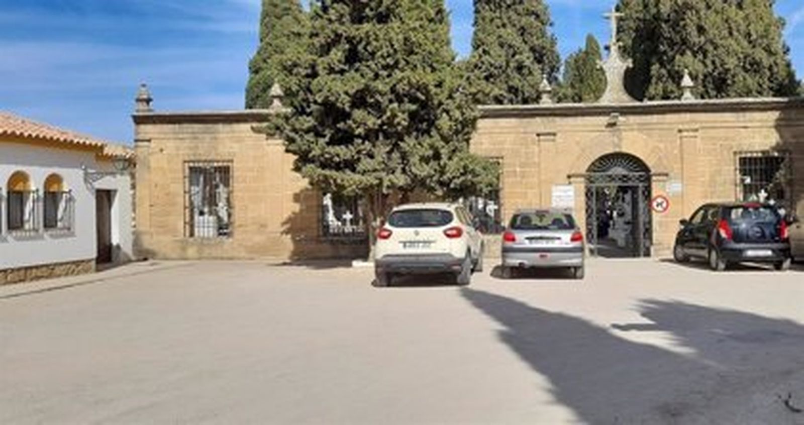 Cementerio donde falleció la anciana