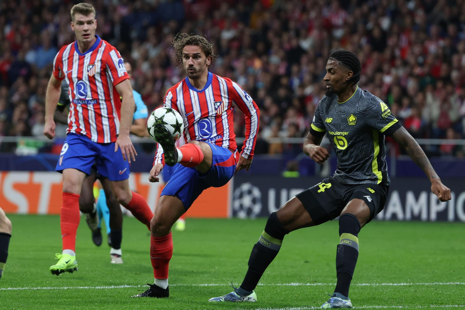 Las mejores imágenes del Atlético de Madrid en su duelo contra el Lille