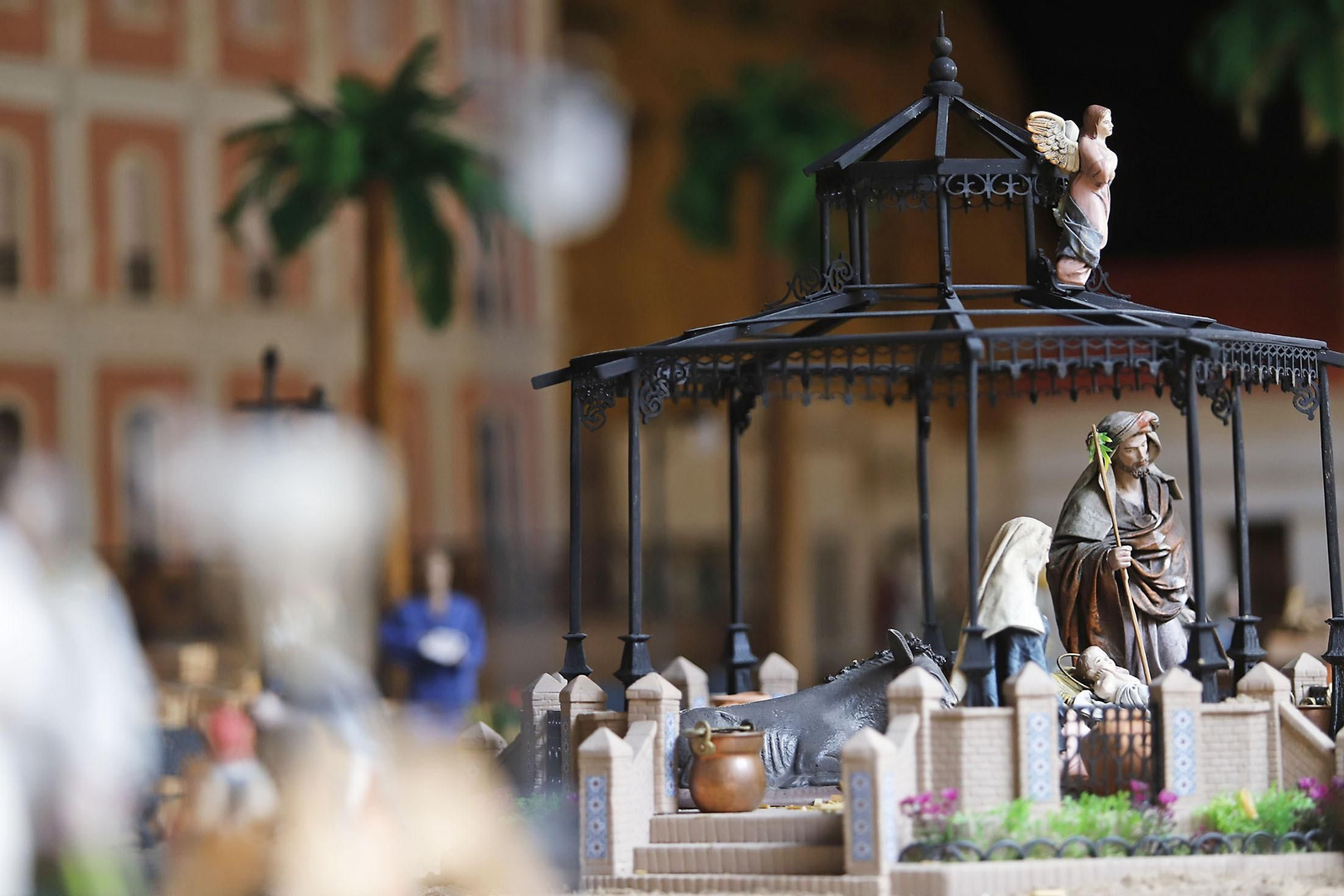 Imágenes del Belén del Ayuntamiento de Huelva