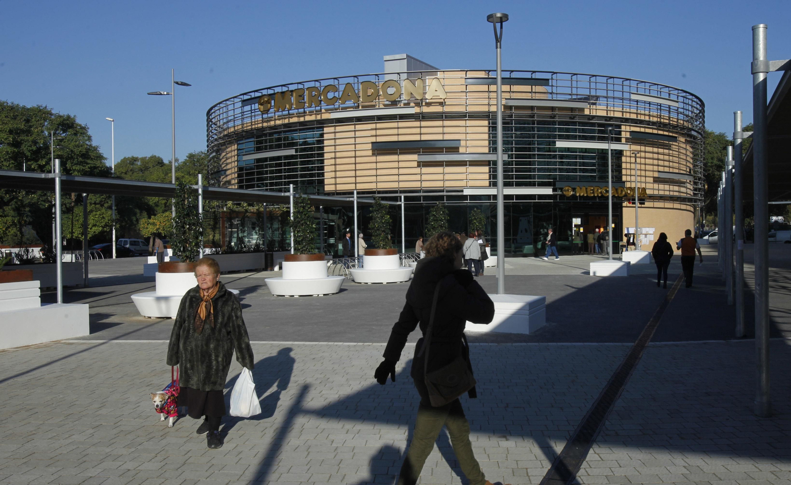 La reformada Plaza de Armas