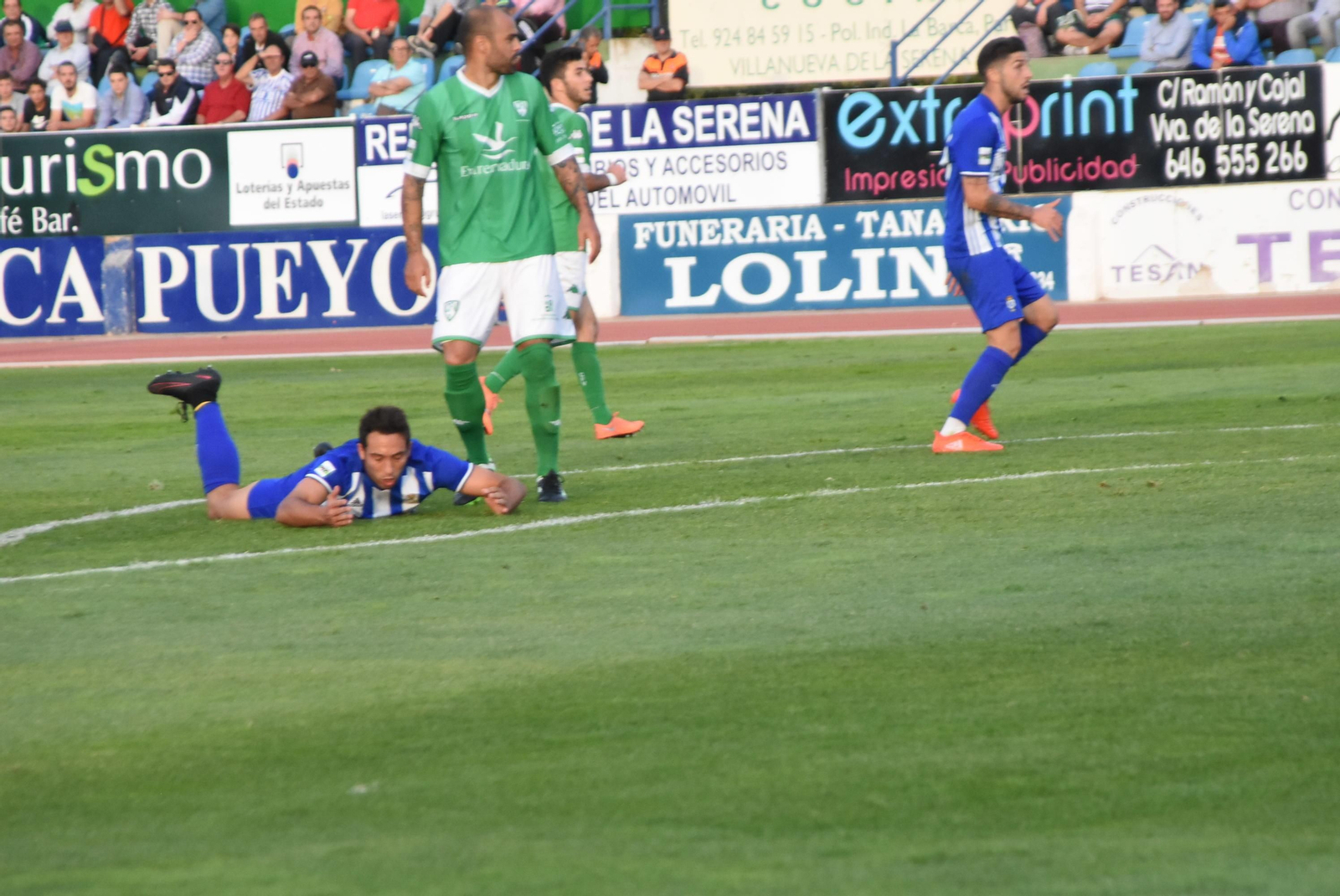 Las imágenes del Villanovense-Recreativo