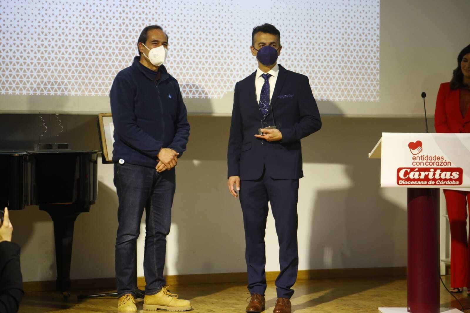 Cáritas premia la labor solidaria de cinco empresas de Córdoba, en imágenes