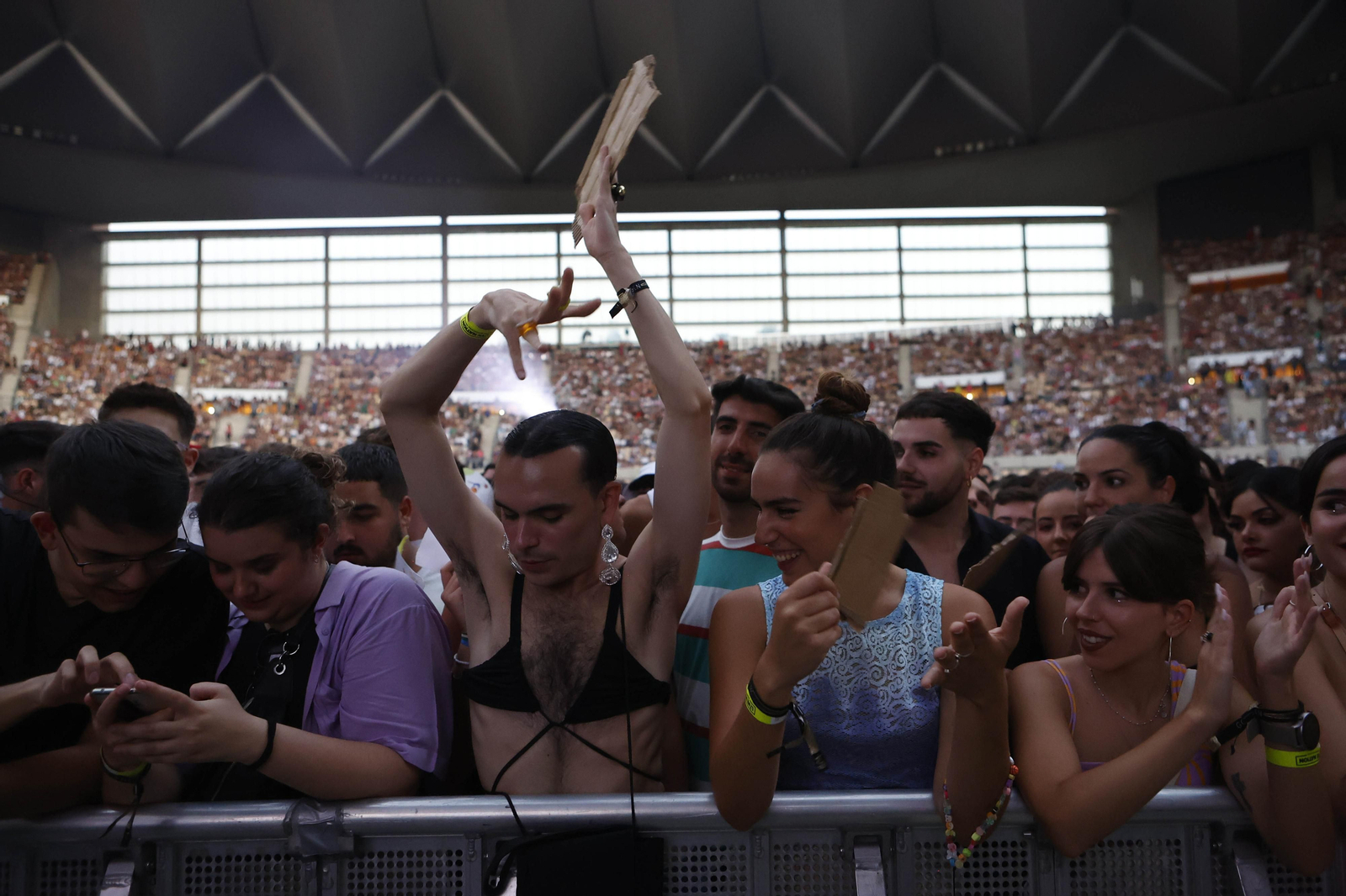 Las Imágenes del concierto de Rosalía