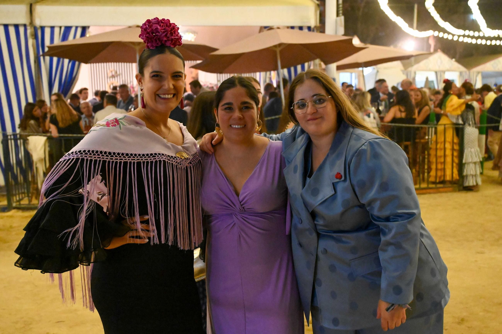 Ambiente de la noche del 10 de Octubre en la Feria Del Caballo 2025