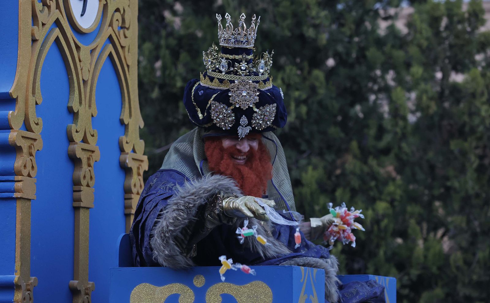 Fotos de la cabalgata de los Reyes Magos en Algeciras