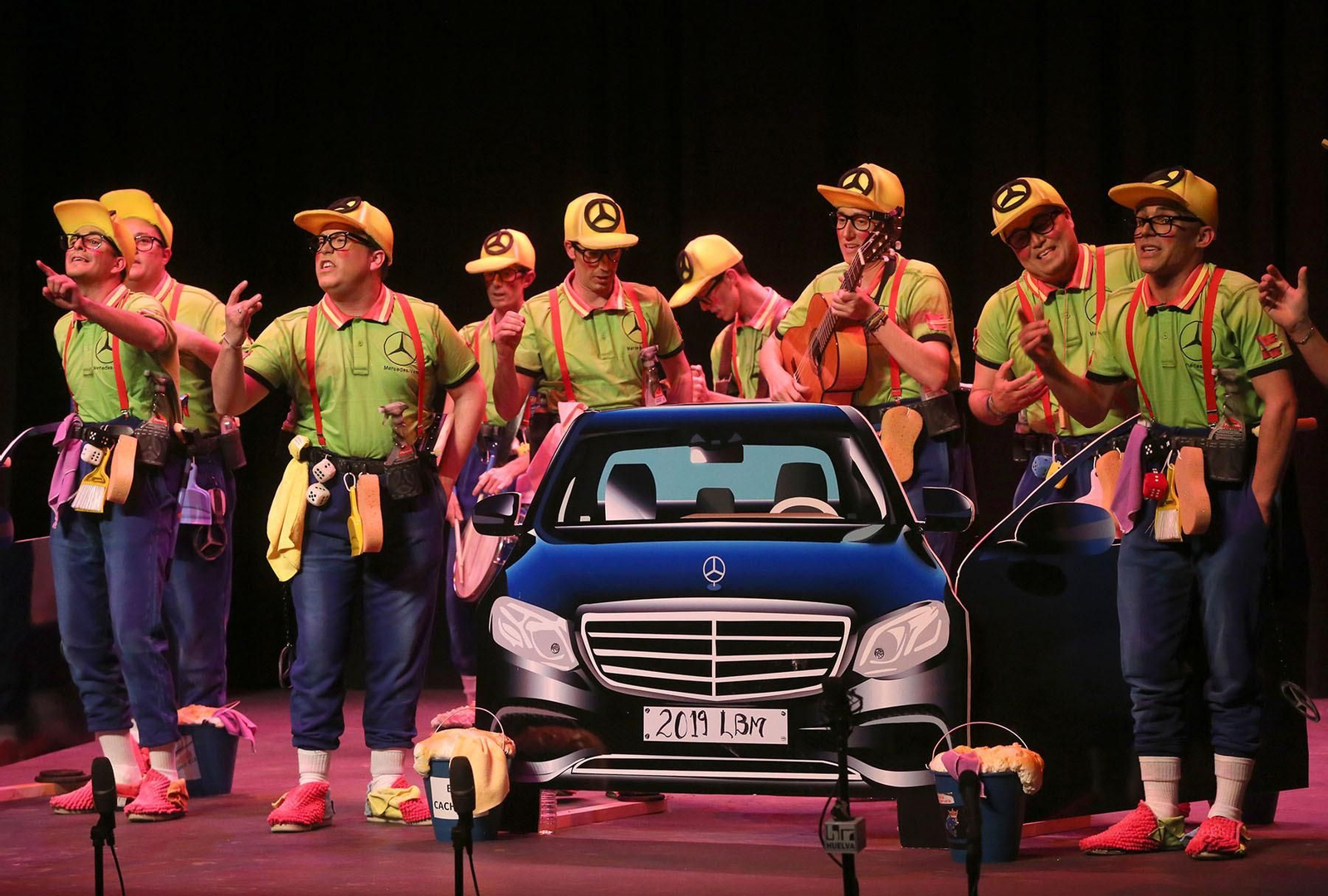 Cuarto día de preliminares del Carnaval Colombino en imágenes