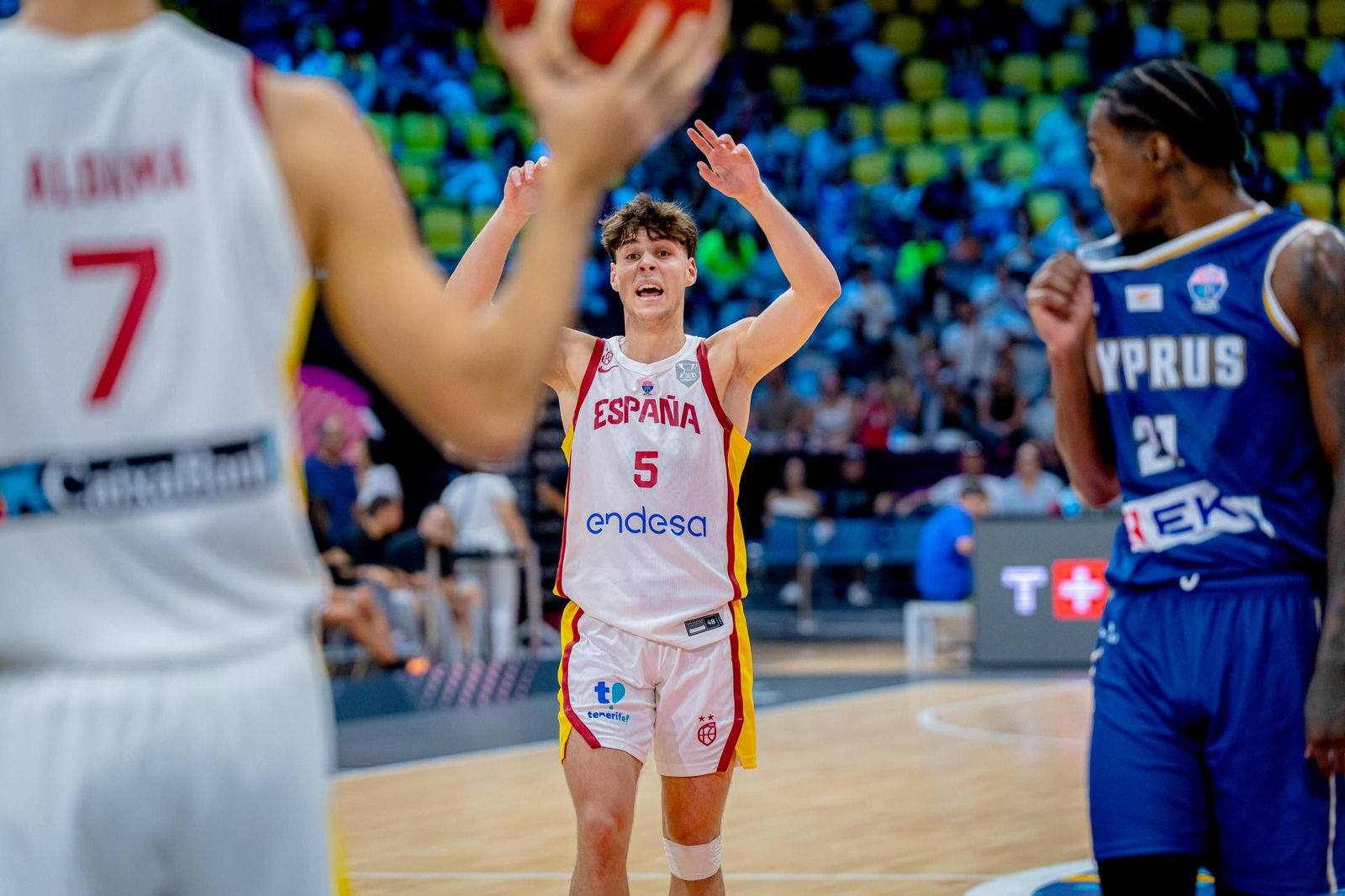 Las fotos del Chipre - España de baloncesto