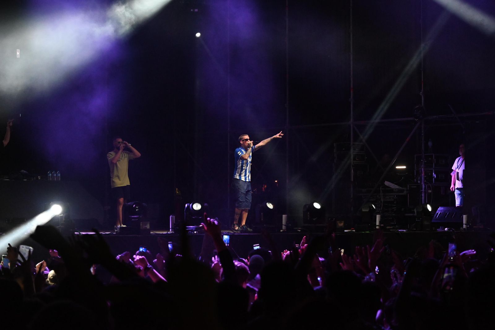 Las imágenes del concierto de Maikel Delacalle en las Fiestas Colombinas de Huelva