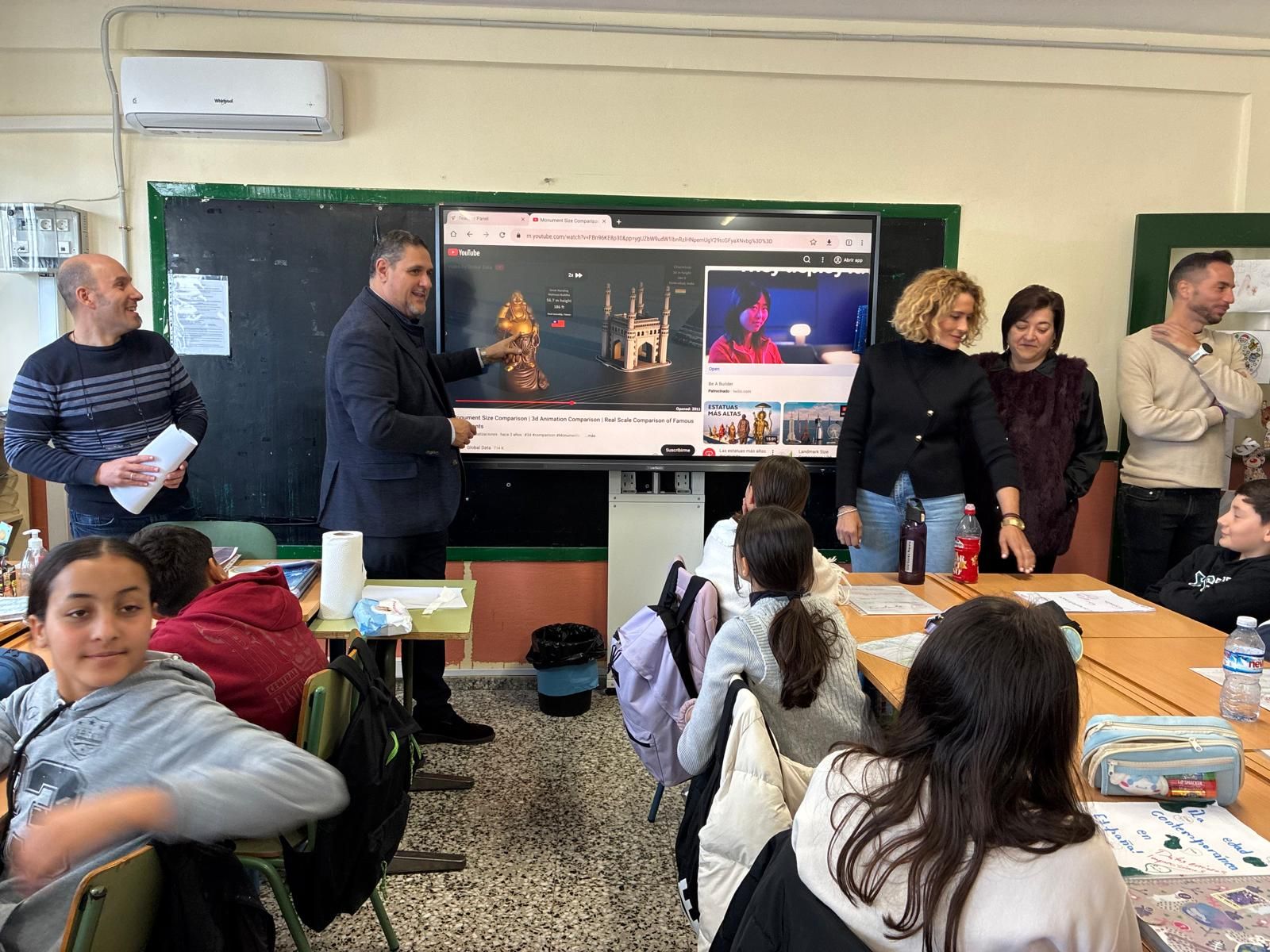 El delegado de Desarrollo Educativo ha visitado los centros educativos nijareños.