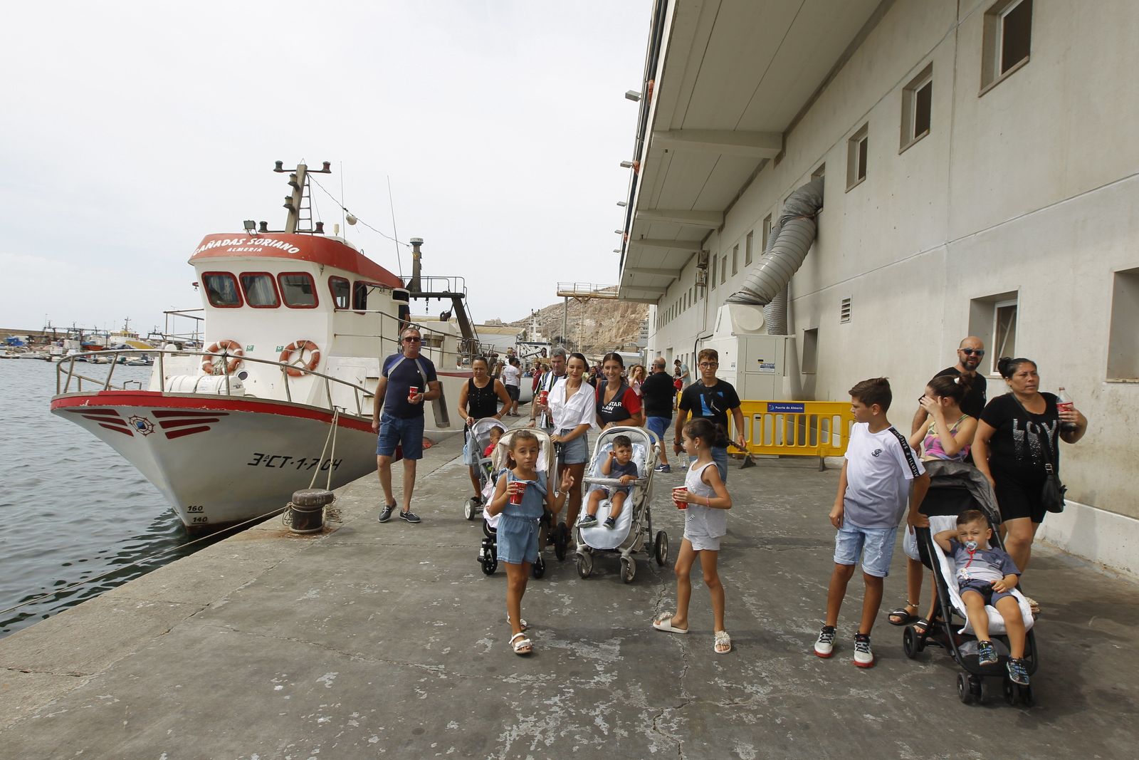 Fotogalería Jornada Puertas Abiertas Puerto Pesquero Almería