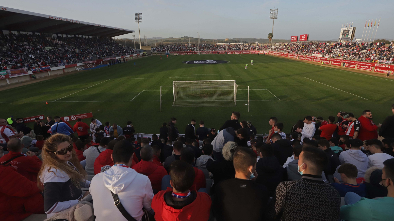 El estadio Nuevo Mirador de Algeciras.