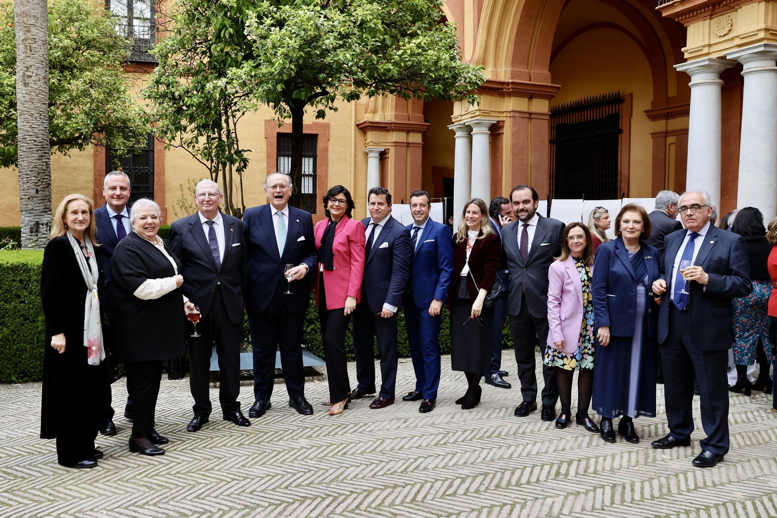 Recepción en el Alcázar tras el Pregón