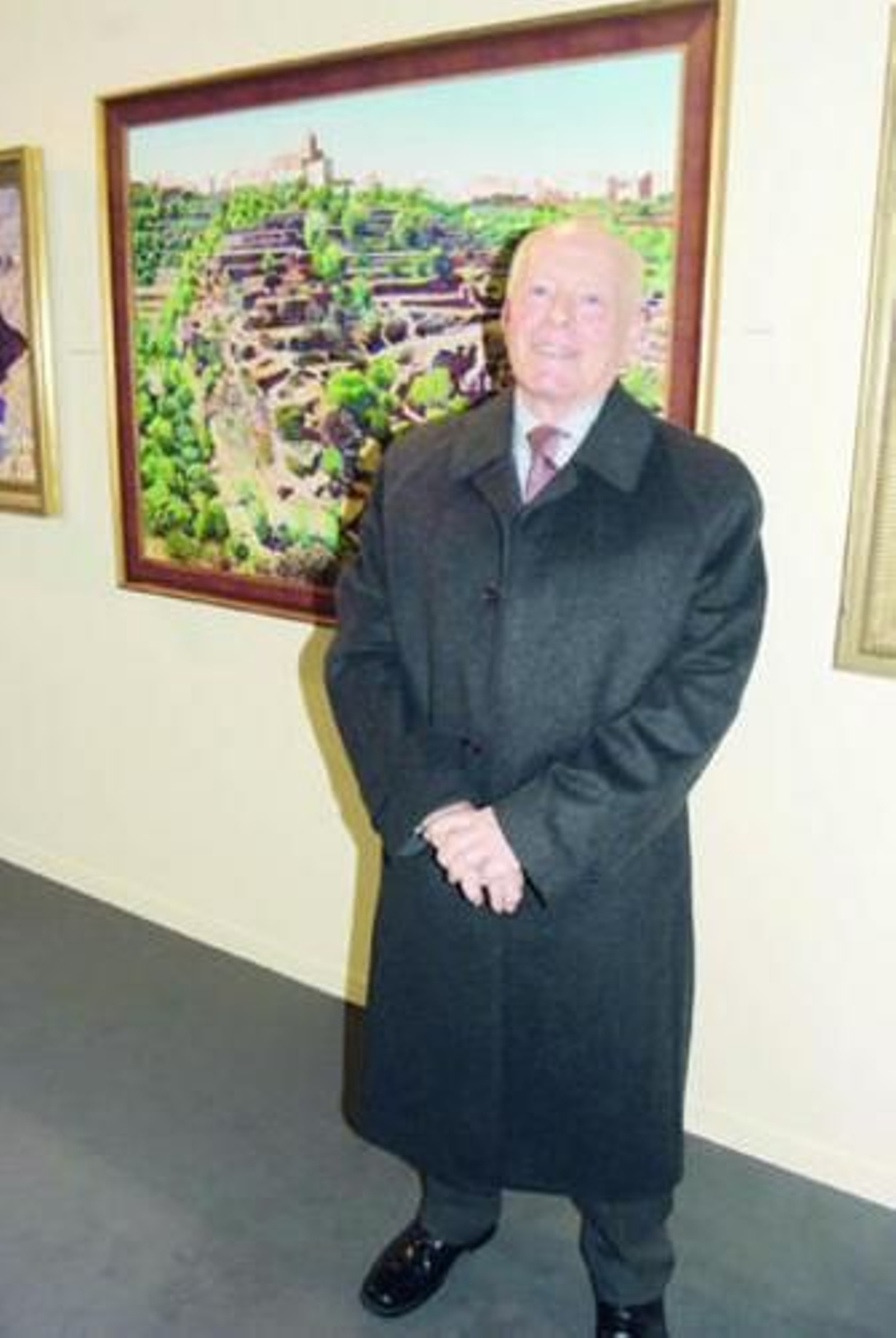 Ramiro Sanz deslumbra con sus paisajes en Diputación