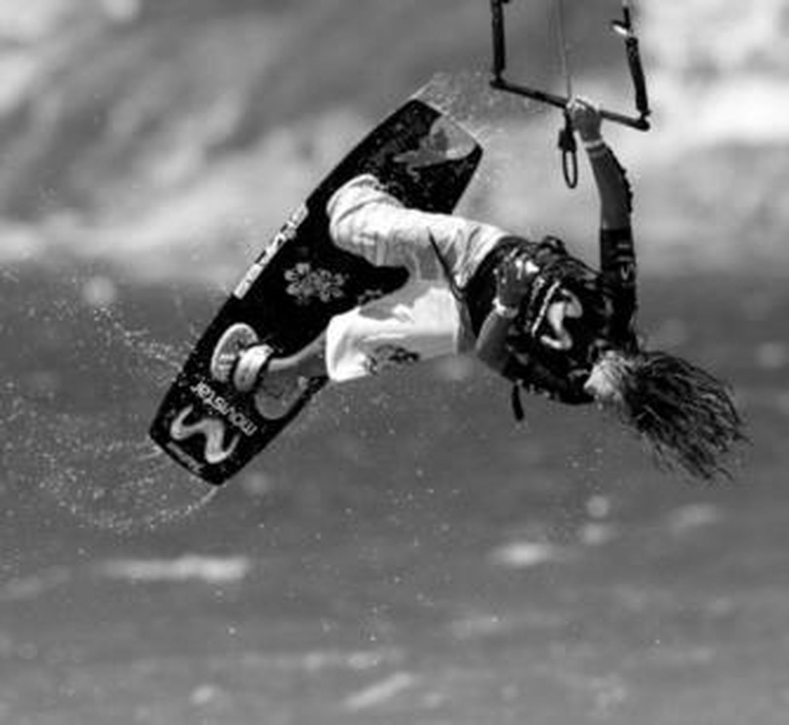 Gisela Pulido, en una de las piruetas que realizó durante la final de la prueba.