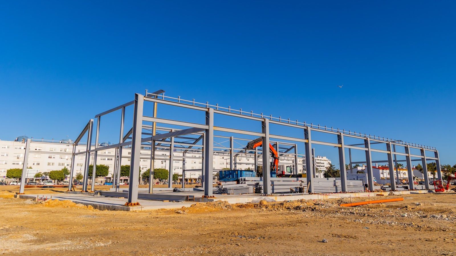 Obras en La Magdalena, en San Fernando