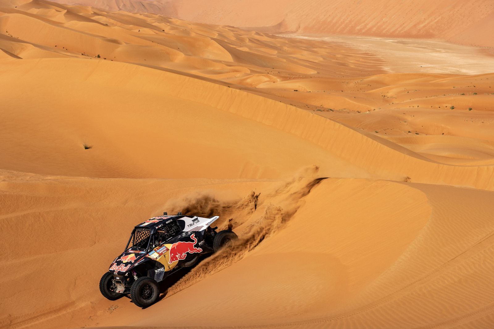 Las mejores fotos del Dakar por las dunas