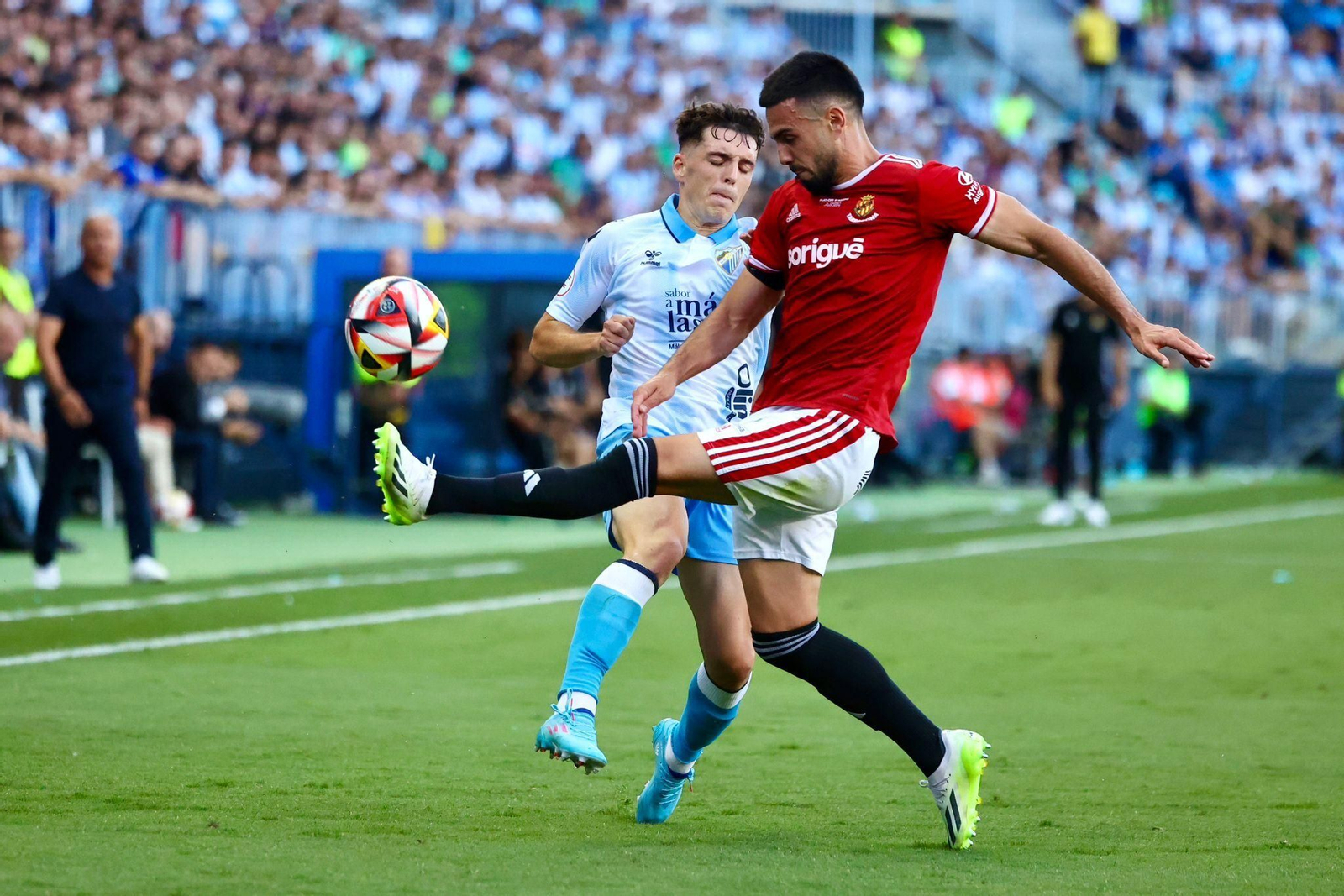 El Málaga CF-Nàstic, en fotos