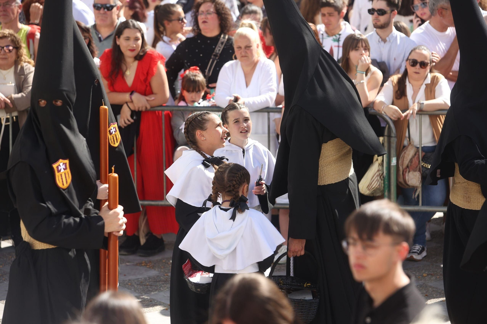 Miércoles Santo en Jerez: Las imágenes de la hermandad de las Tres Caídas.