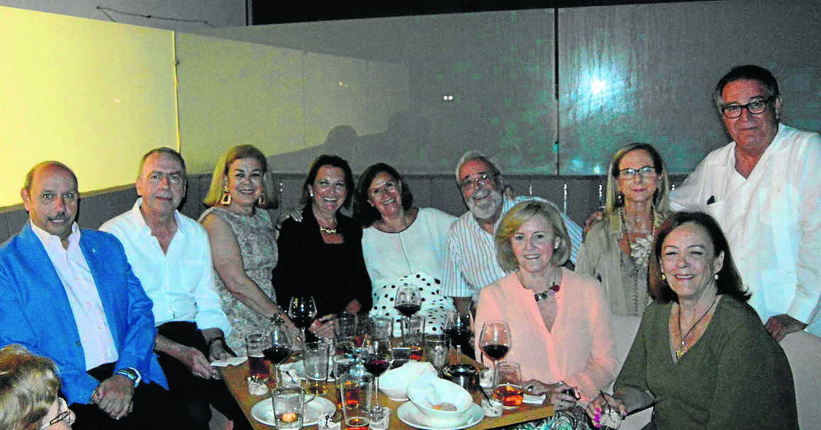 Álvaro Caravaca de Coca, Marco Arce, Pilar Arias, Amparo Bellón, Begoña Aguirregomezcorta, Fernando Rodríguez Murillo, Coral Bejerano, Nena y Javier Delgado Lallemand e Isabel Guerrero.