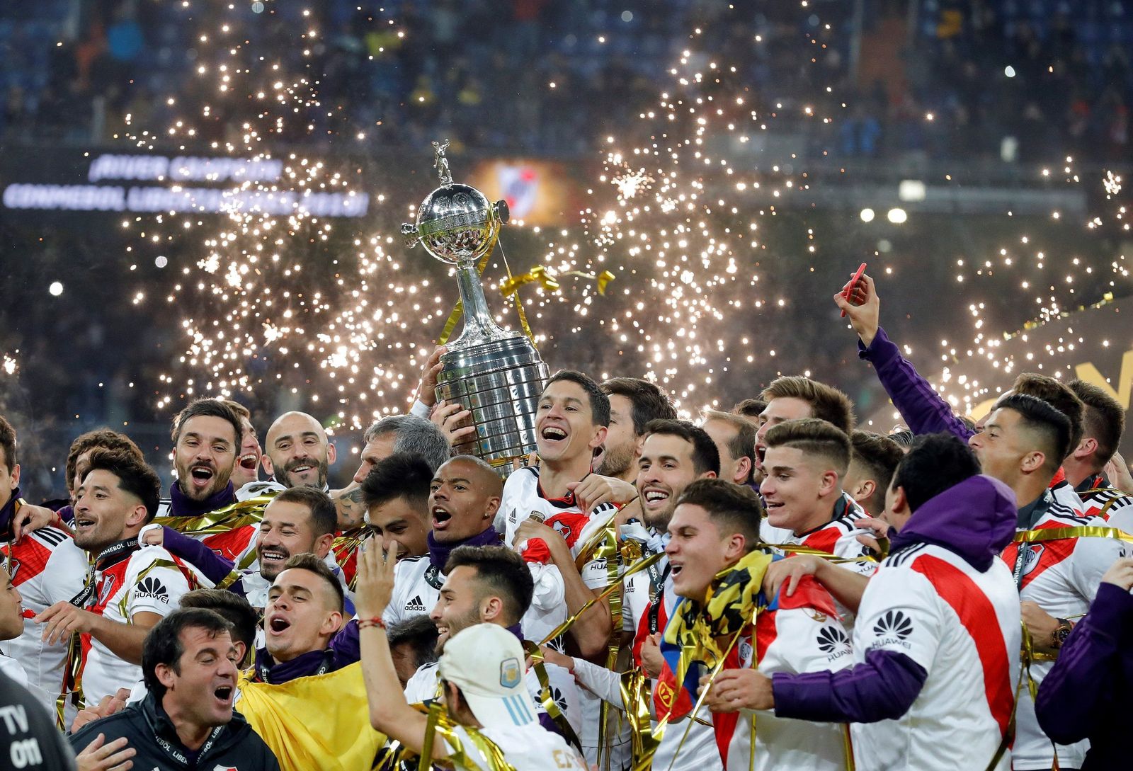 Las imágenes de la final de la Copa Libertadores entre el River Plate y el Boca Juniors