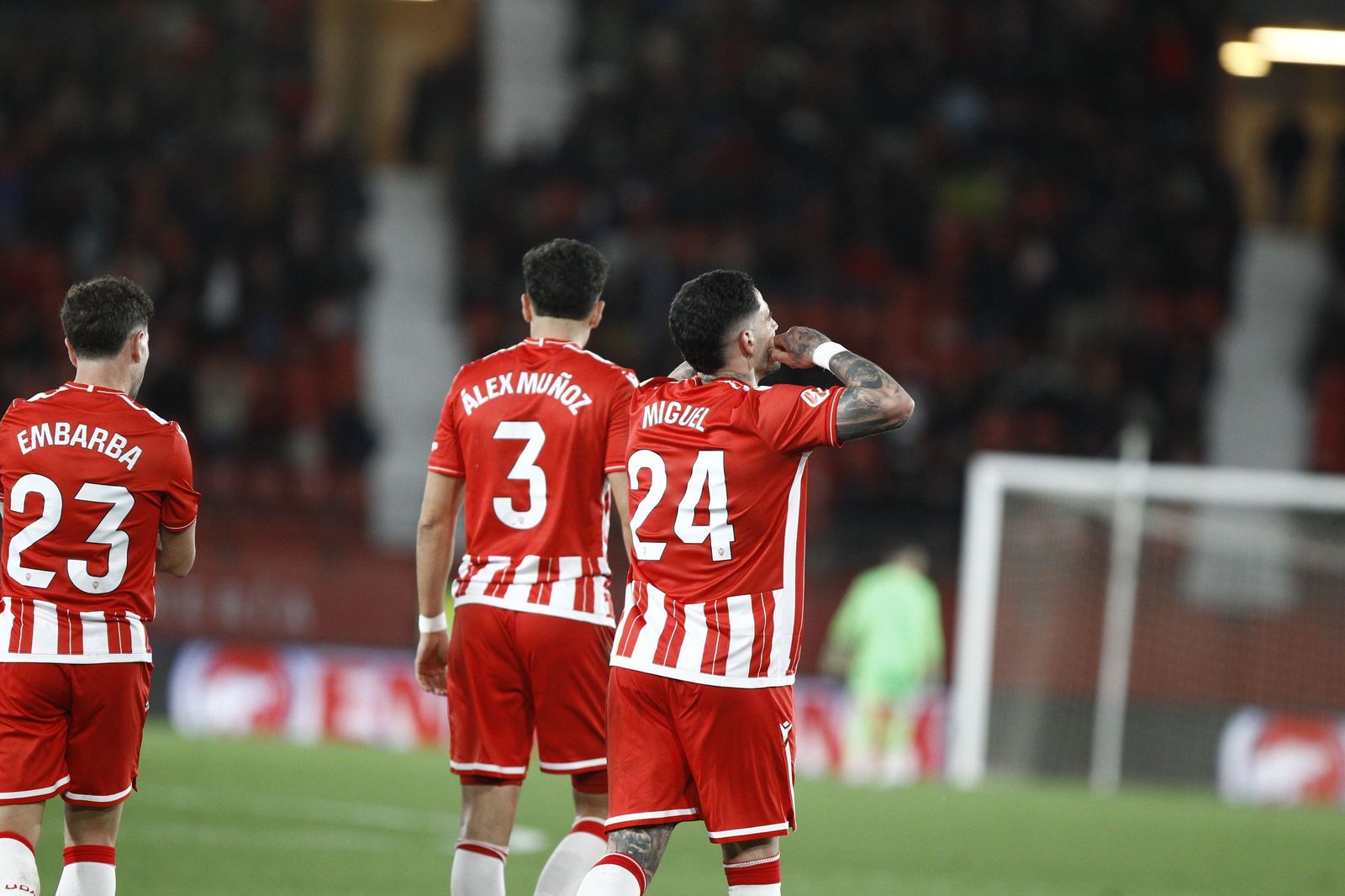 Las imágenes del partido U.D. Almería - F.C. Andorra